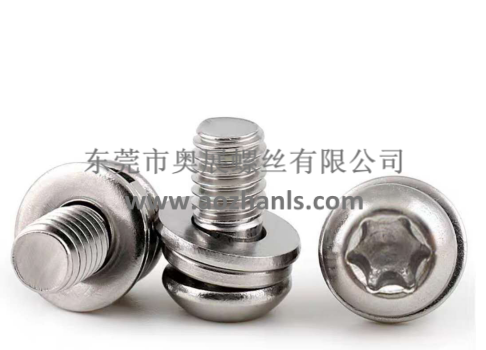 盤頭圓頭內梅花組合